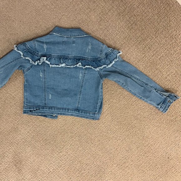 Adorable Creamie Jean Jacket, size 6 - Picture 3 of 4